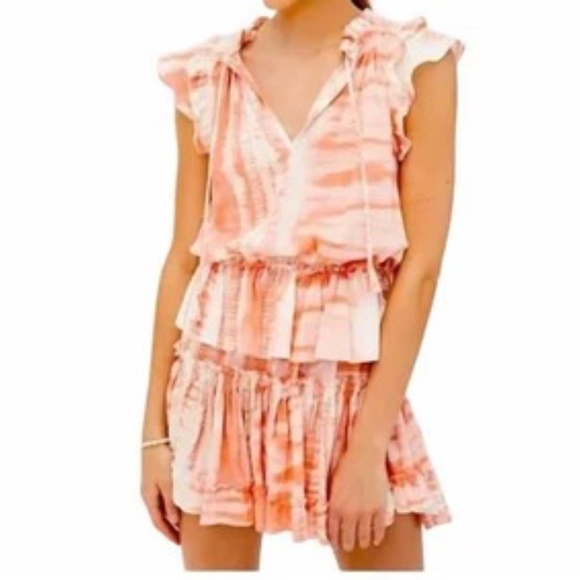 Misa Lillian Dress in Coral medium - Picture 3 of 4